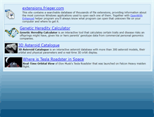 Tablet Screenshot of frieger.com